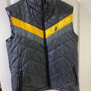 Hufflepuff puffer vest